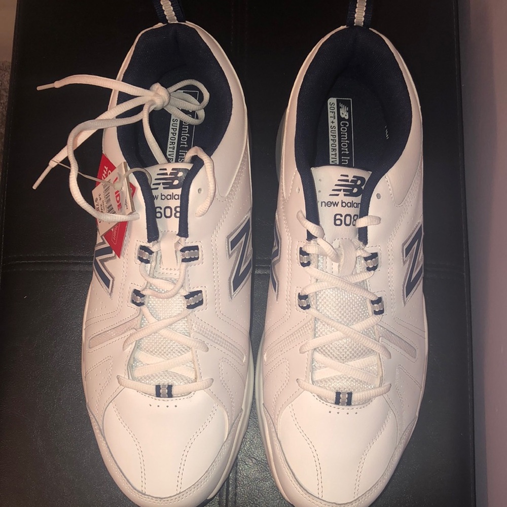 New Balance White Men's Shoes